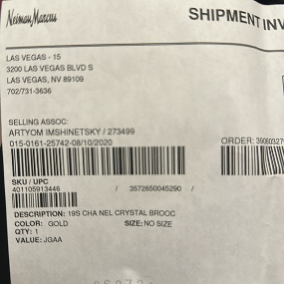 Large CHANEL brooch set of 6 pins. - Picture 7 of 7